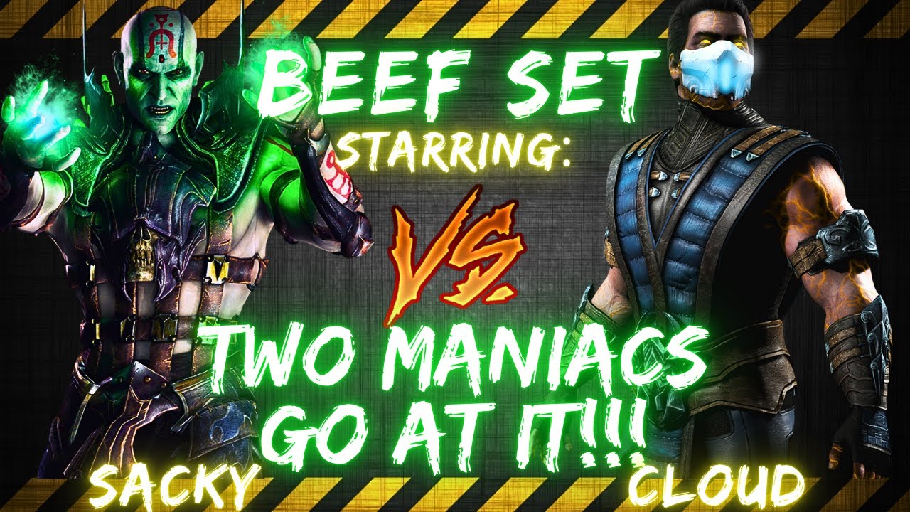 BEEF SET ft. Sacky vs Clouwdez | TWO MANIACS GO AT IT!!! 🎤👀🔥😱