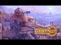 1 hour of relaxing golden sun music  rain sounds