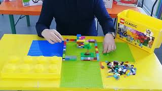 Lego Classic Zemininde Ağaç Tasarlıyoruz. Classic Yapıy 720 Pcs Yaratıcı Yapım Kutusu 10698