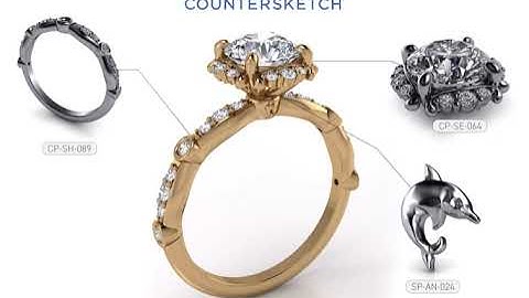 CounterSketch—Vintage-inspired Solitaire Ring Design