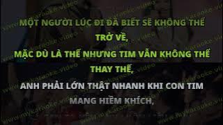 [KARAOKE] Chờ anh về - Bray, Amee | Beat gốc | Anh trai say hi 2025