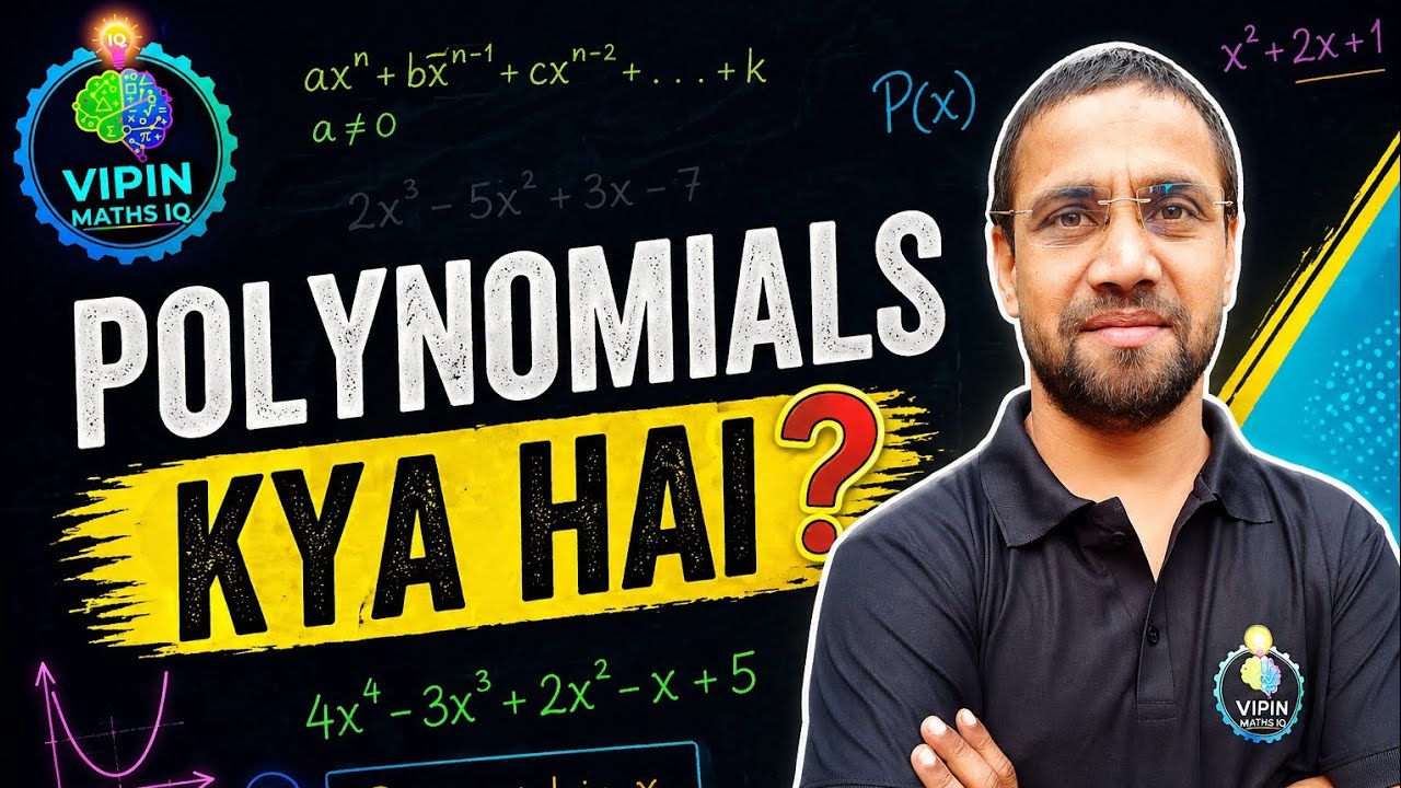 What is POLYNOMIALS, Basic of polynomials, Polynomials for 10th and 9th ...