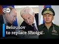 Whats behind putins replacement of defense minister shoigu  dw news