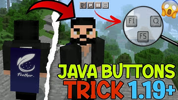 Boost Your MCPE Gameplay with Java Buttons: F1, F5, and Q