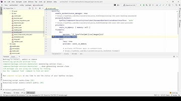 Установка пакета security в Symfony. О новой системе аутентификации.