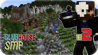 Clubhouse SMP - Ep 2 - A Spawn House and a Warehouse