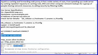 How To Install Squid proxy server on OpenSUSE Leap 42.2