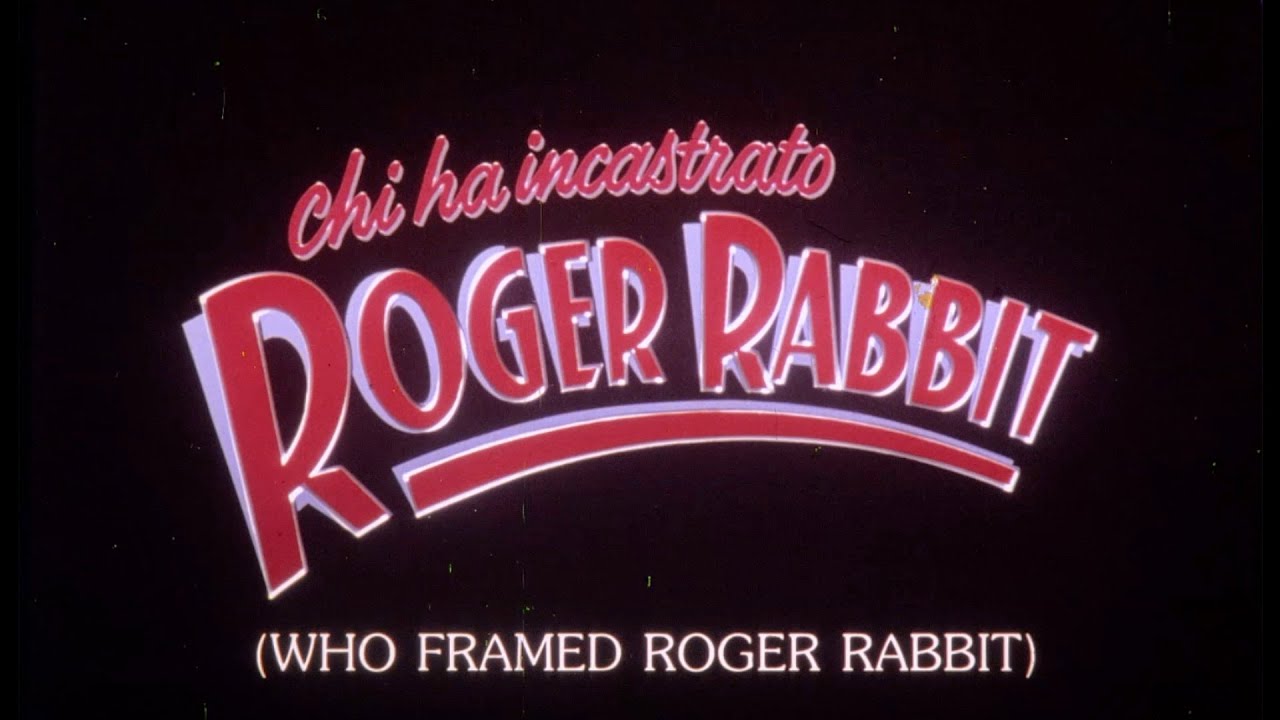 Chi ha incastrato Roger Rabbit - #1 titoli e didascalie italiane (scansione HD da 35mm d'epoca).