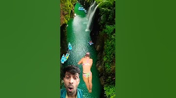the precision of this cliff diving rocket throw will blow your