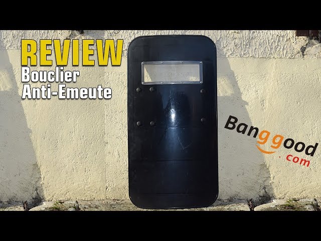 Review Bouclier Airsoft BANGGOOD [FR] 