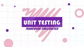 Unit Testing PHP framework CodeIgniter