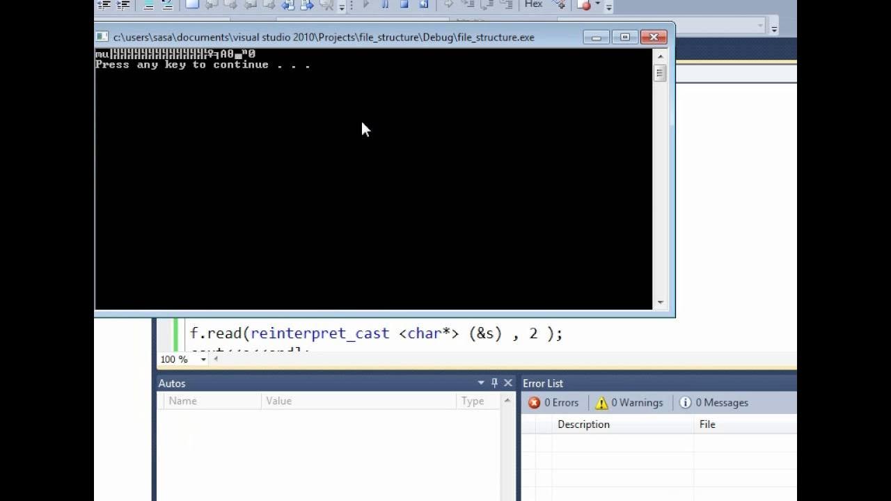 C++ Read & Write Binary File YouTube