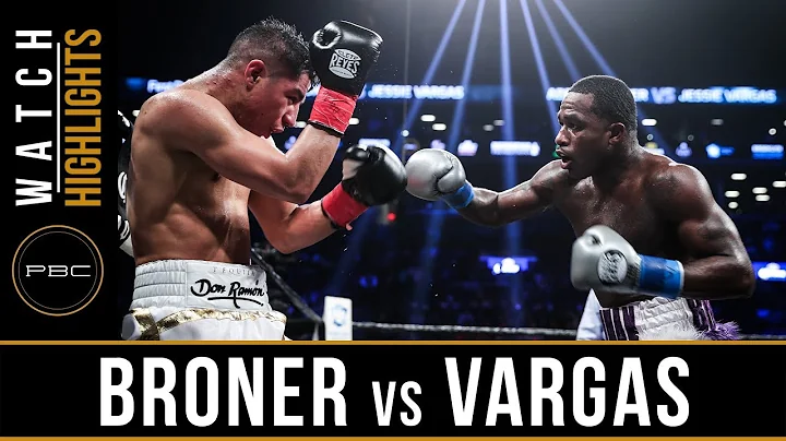 Broner vs Vargas HIGHLIGHTS: April 21, 2018 - PBC ...