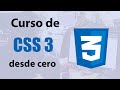 🔴Curso completo de CSS 3 - De cero a Maste