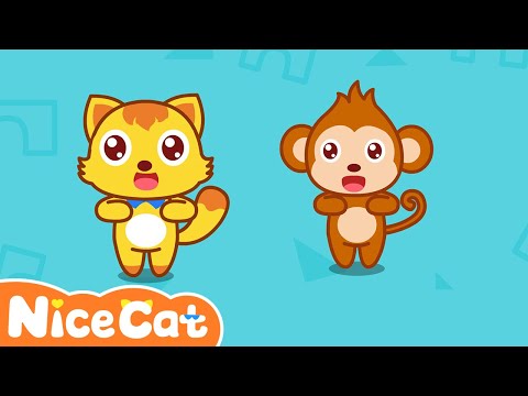 Chinese Songs for Kids -一二三数一数 |經典兒歌|Fun Chinese By NiceCat