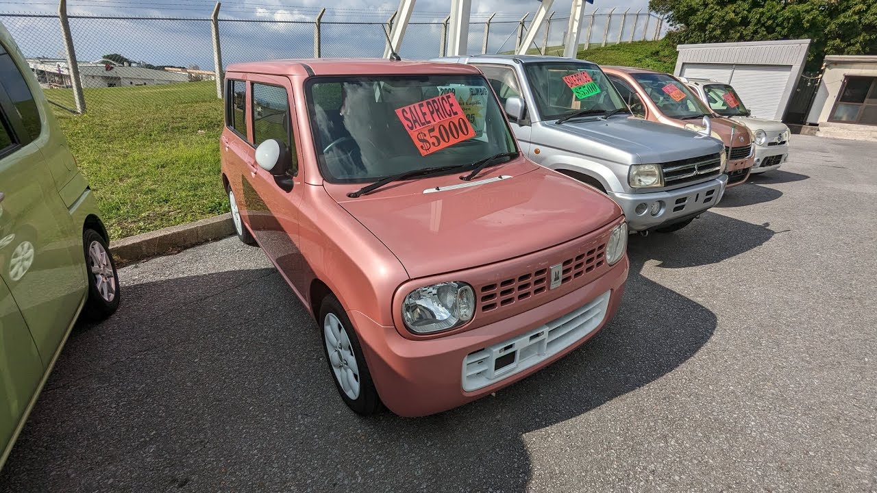 Johnny's Used Cars Okinawa 2009 Suzuki Lapin (16548) YouTube