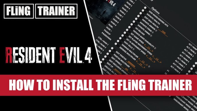 Resident Evil 4 Trainer - FLiNG Trainer - PC Game Cheats and Mods