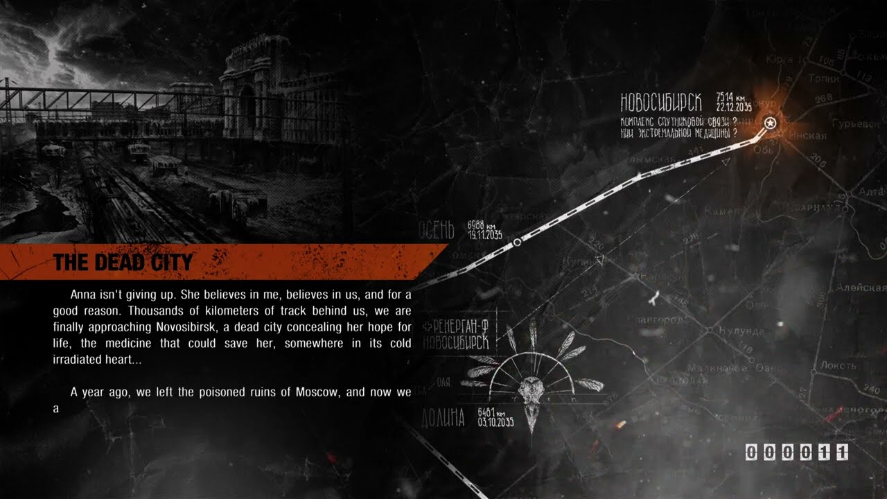 Metro Exodus: The Dead City Level Intro