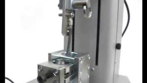 Tensile / Thick wire crimp pull test