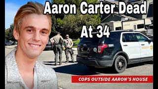 Aaron Carter Dies At Age 34! Star Reportedly Found In Bath Tub In His California Home!