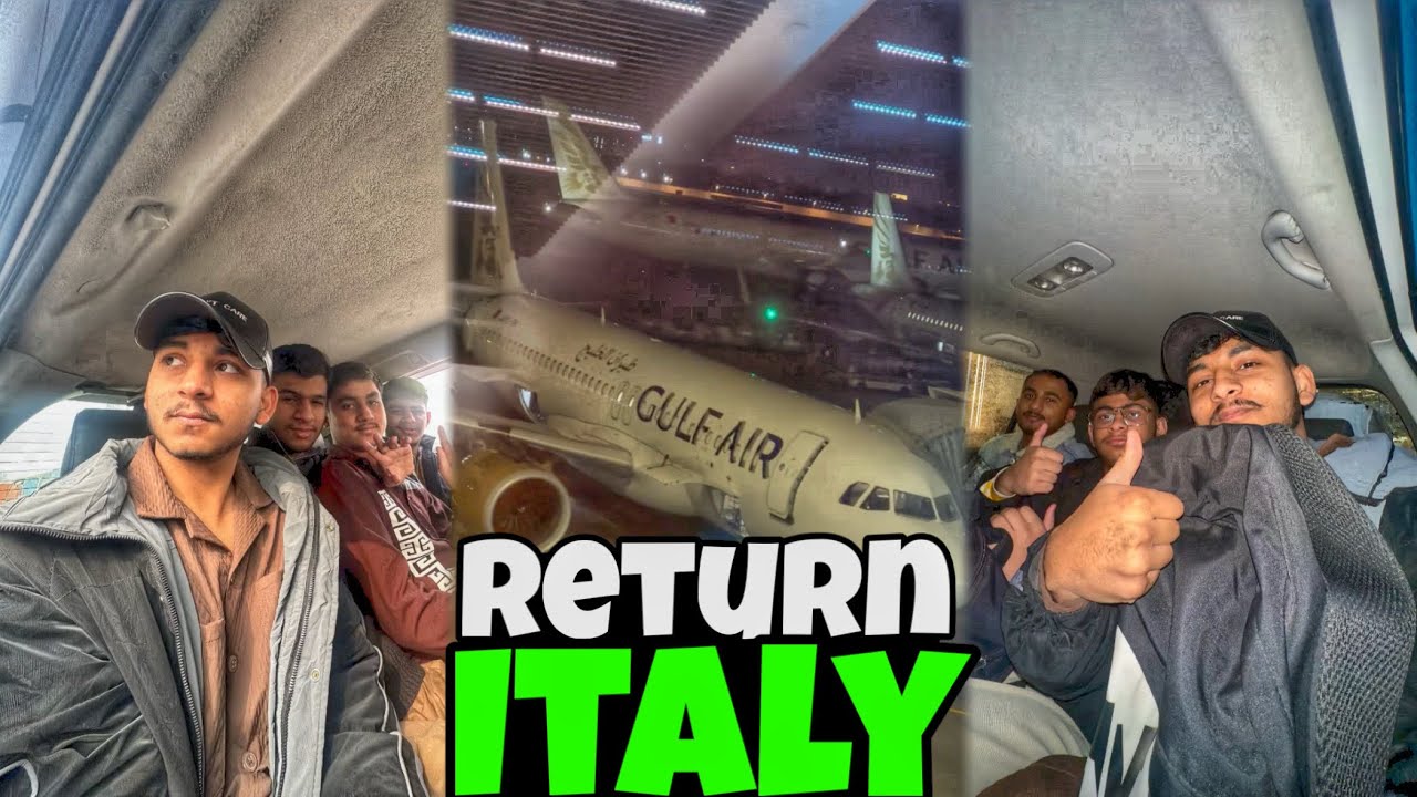 RETURN ITALY 🥲🥲🥲 