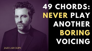 How to Train Yourself to Play ONLY Strong Voicings | w/ Taylor Eigsti