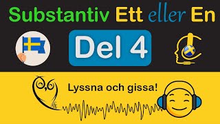 Substantiv En_ord och Ett_ord ( Del 4 )/ lär dig svenska! تمامی لغات پراستفاده زبان سوئدی /ordförråd