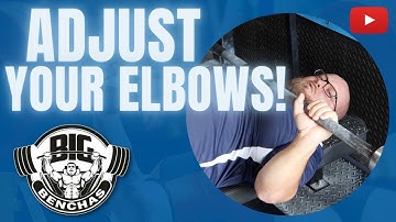 Correct Over-Tucked Elbows & Uncontrolled Elbow Flare In The Bench Press!