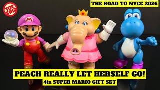 2026 4in ELEPHANT PEACH • BUBBLE MARIO • LB YOSHI | Super Mario Wonder | Jakks Pacific