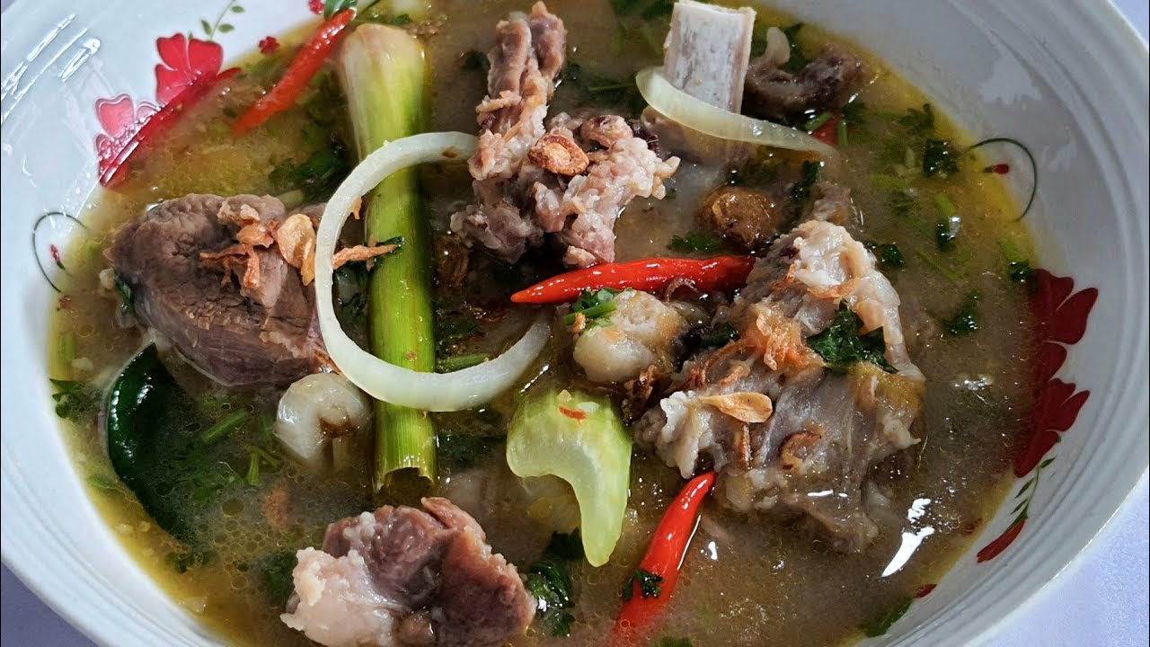 Resepi sup tulang thai che nom