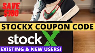 STOCKX Coupon Code 2023 |  Save $100 Promo Code Working  | DISCOUNT ON EVERY PURCHASE!