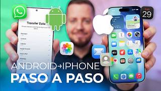 Cómo pasar de Android a iPhone SIN PERDER NADA (Tutorial 2026)