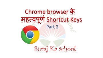 Google Chrome keyboard shortcuts ||Google Chrome tricks ||Windows || Part 2