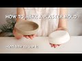 How to make a plaster press mold and how to use it