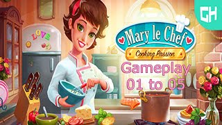 Mary Le Chef - Cooking Passion | Gameplay (Levels 1 to 05) screenshot 5