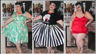 Plus Size Pinup Girl Clothing Haul + Try On