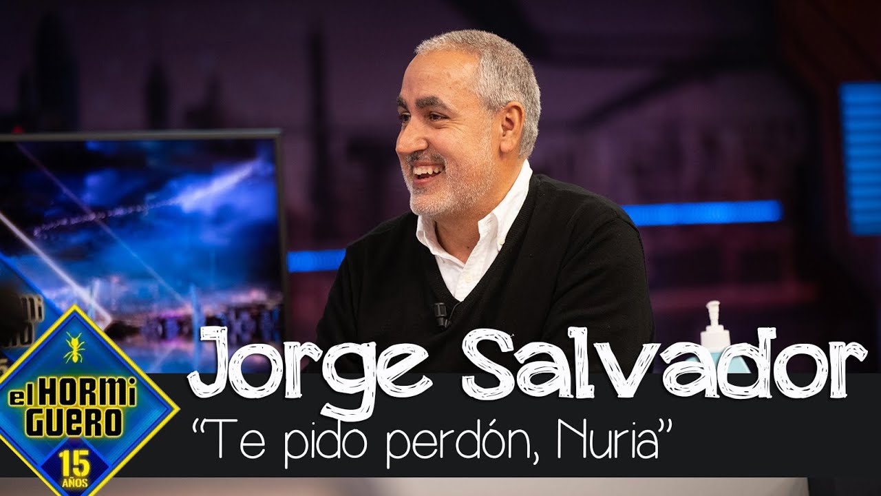 Jorge Salvador pide perdón públicamente a Nuria Roca - El Hormiguero