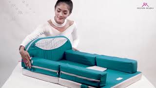 Kasur Bayi 3 in1 Sofa dan Alas Bermain Linea Series