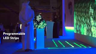 LED Cube Launch Hero Moment Trigger