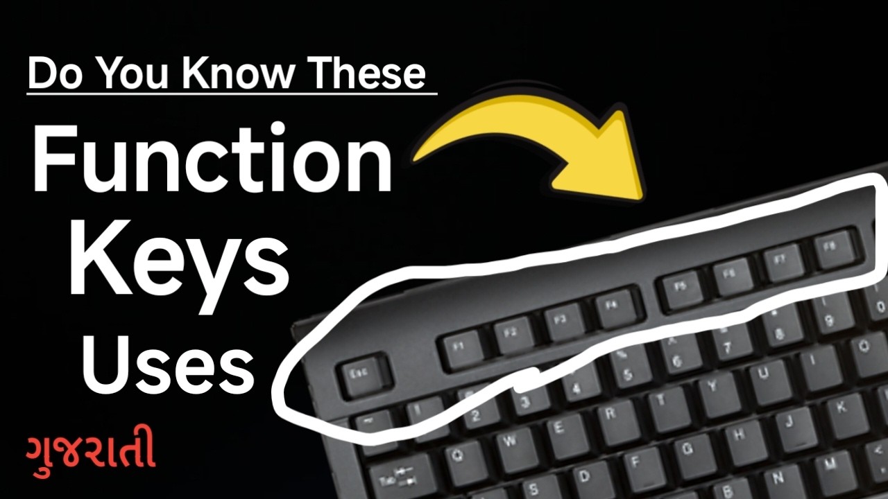 What are the use of Function Keys F1 to F12 on the Keyboard ? - YouTube