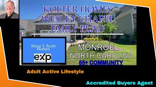 Experience The Active Adult Lifestyle At Kolter Homes In Wesley Chapel, Monroe, North Carolina!