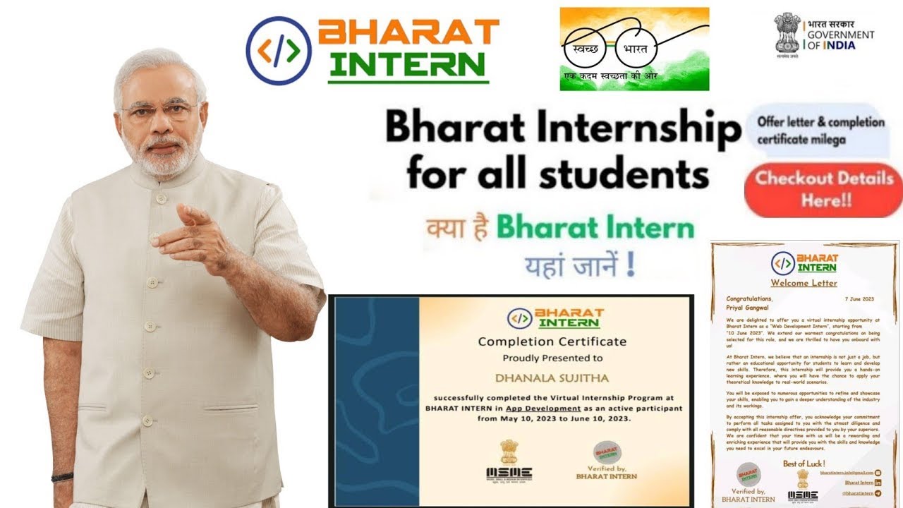 Bharat Intern For September Batch | जल्दी Apply करे | Free internship ...