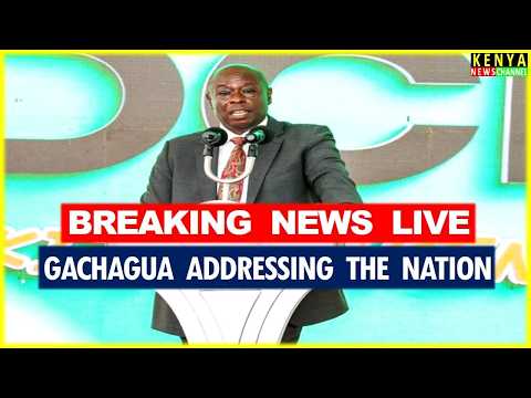 LIVE - Gachagua speaks after Ol Kalou By-Election Victory of DCP Candidate Kamau