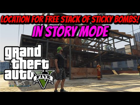 Grand Theft Auto V Location For Free Stack Of Sticky Bombs Story Hqdefault 