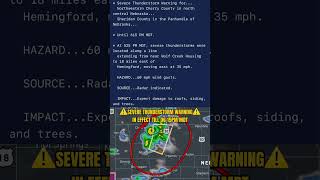 ⚠️SEVERE THUNDERSTORM WARNING⚠️ IN EFFECT UNTIL 06:15PM MDT #severeweather  #nationalweatherservice