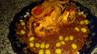 دجاج محمر بالدغميرة من داكشي بكل اسرار و تفاصيل الطباخات بطريقة مبسطة للعراضات و الاعراس و المناسبات