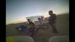 Raptor Camp Whooping Sunset