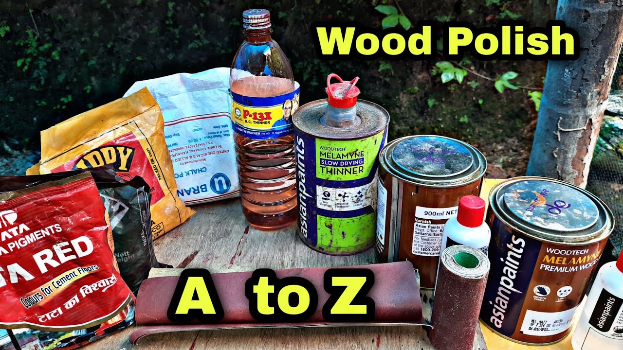 What Are The Materials Required To Do The Wood Polish/വുഡ് പോളിഷ്