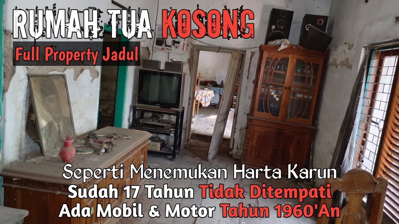 Dikira Rumah Tua Kosong Biasa Ternyata Didalamnya Banyak Barang Langka
