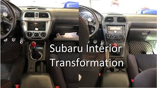 In the Shop: Subaru Interior Transformation Bugeye Wrx Interior Mods